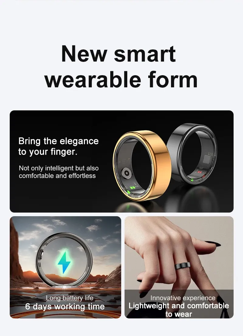 Health Tracker Smart Ring R02
