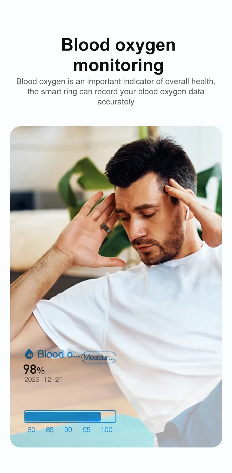 Health Tracker Smart Ring R02