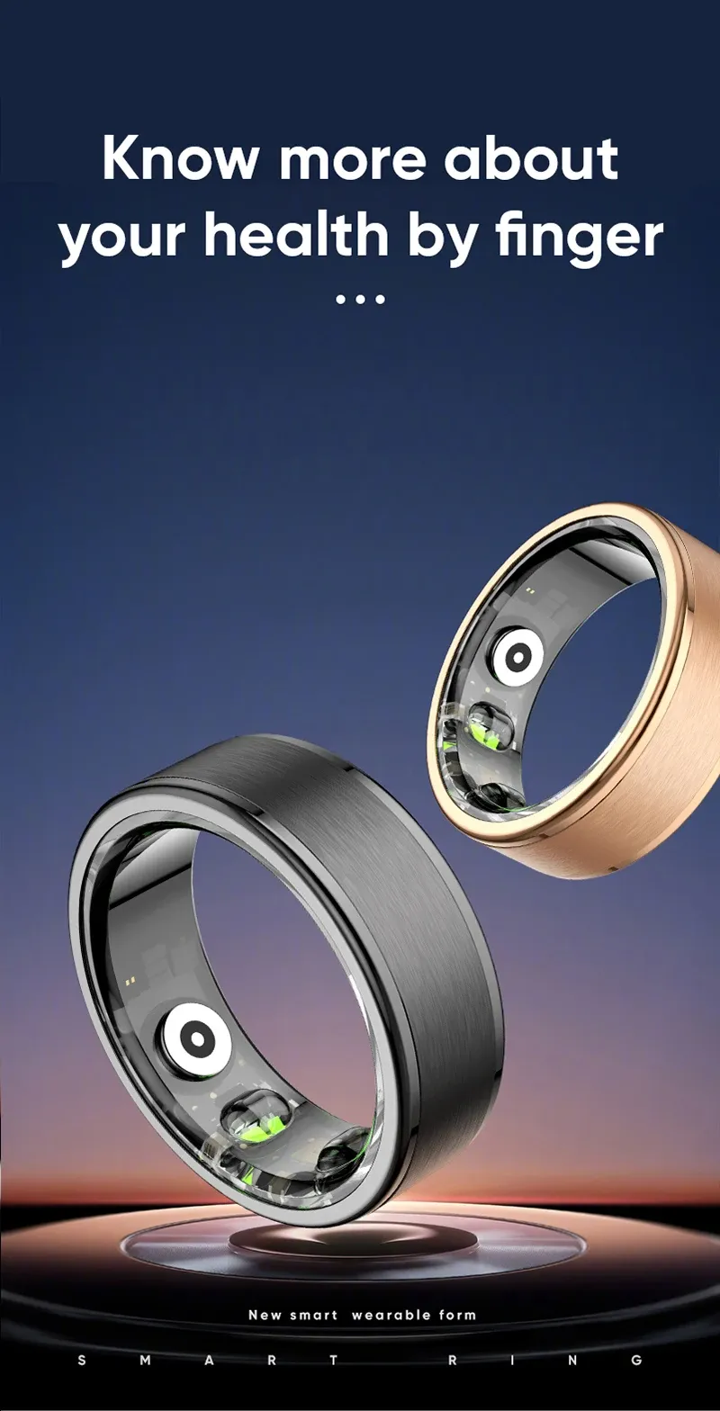 Health Tracker Smart Ring R03