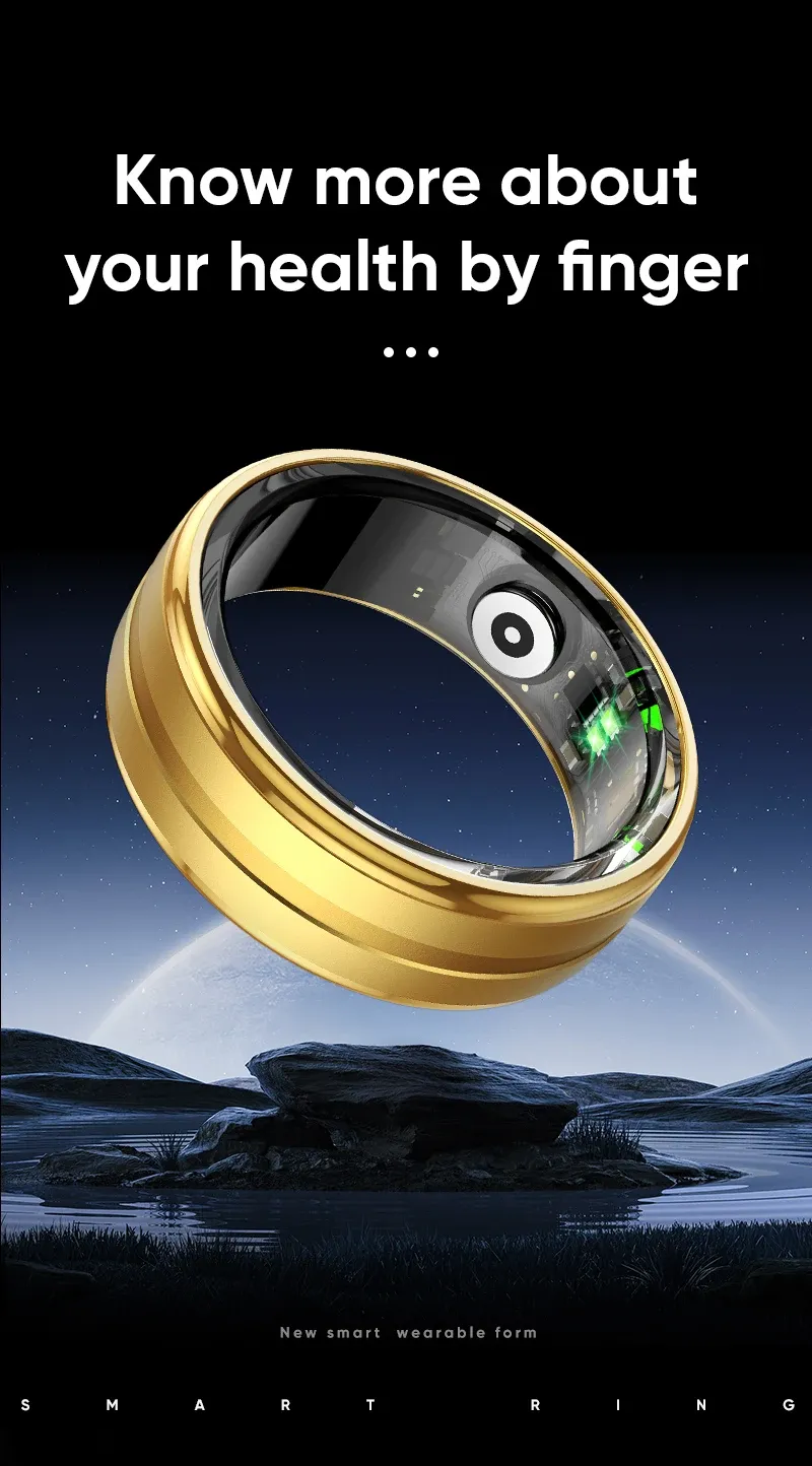 Health Tracker Smart Ring R06