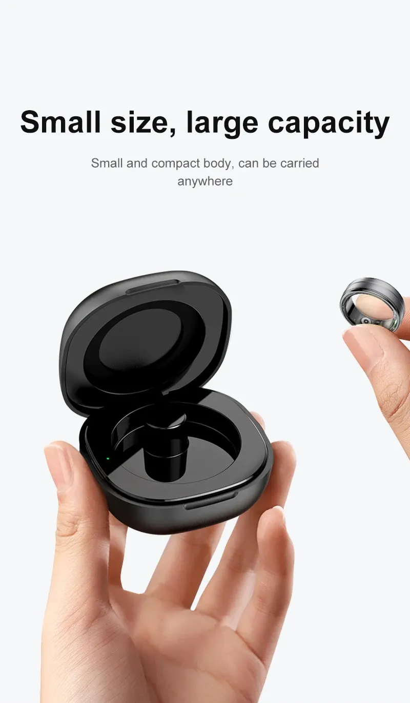 Health Tracker Smart Ring R06