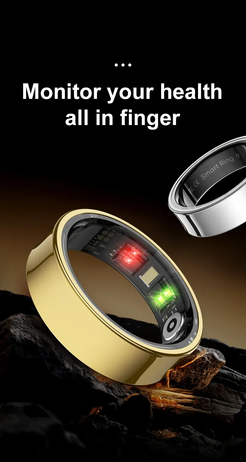 Health Tracker Smart Ring R09