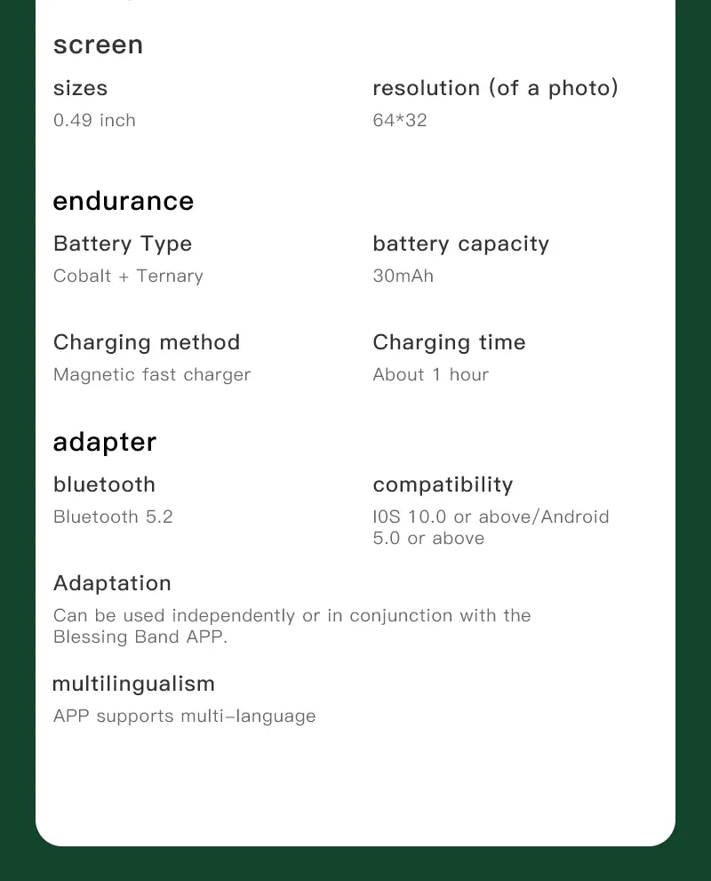 R100 Smart Prayer Ring