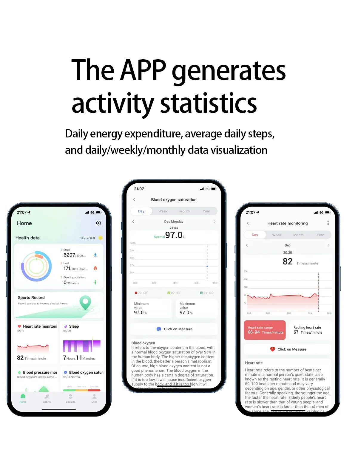 Health Tracker Smart Ring R5