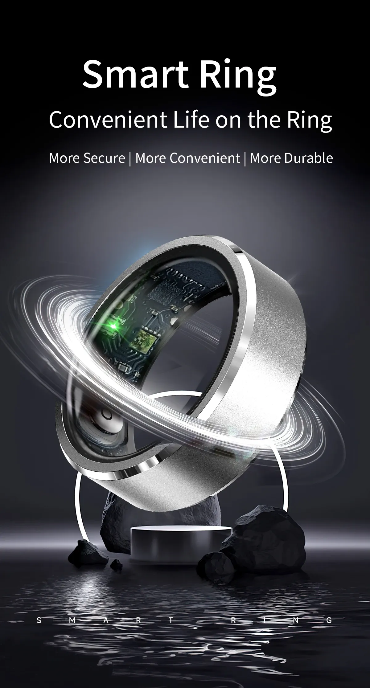 Health Tracker Smart Ring R5
