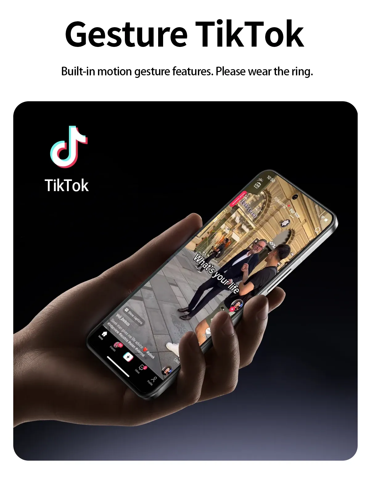 Health Tracker Smart Ring R5