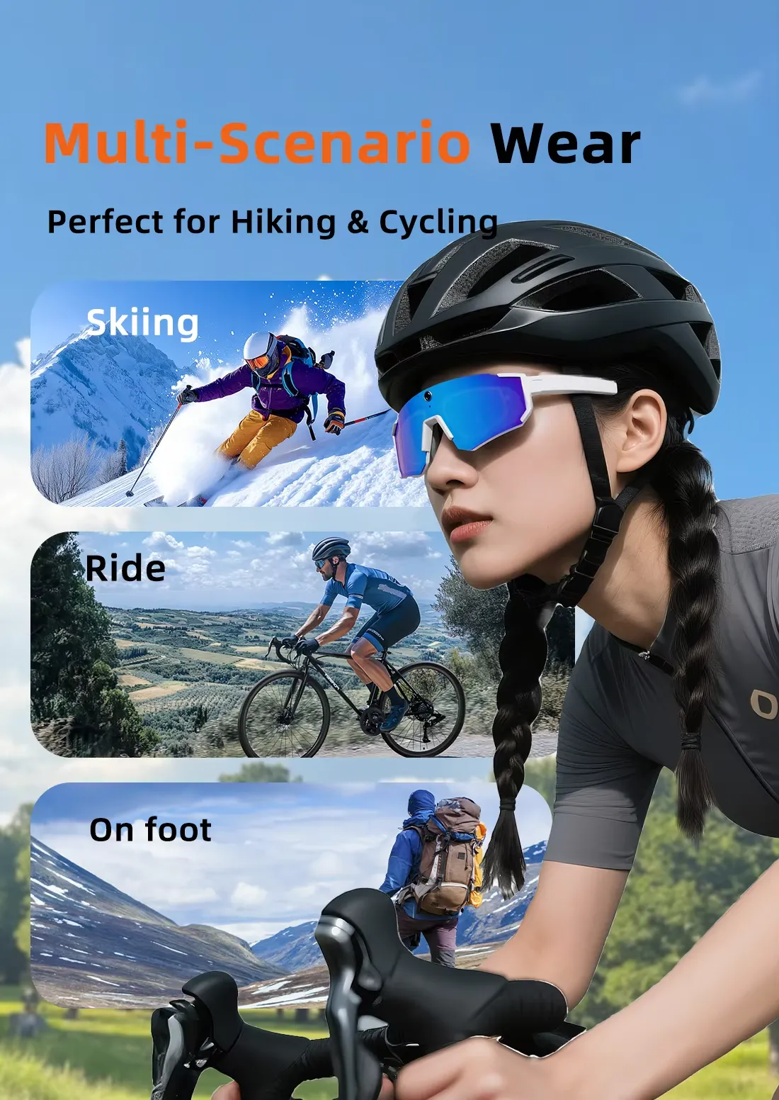 Olevs Smart Glasses SNT SOLIS