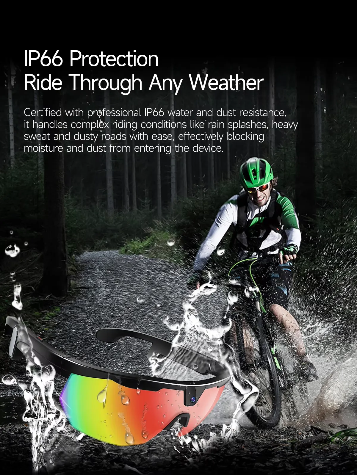 Olevs Smart Glasses SNT STRIDE