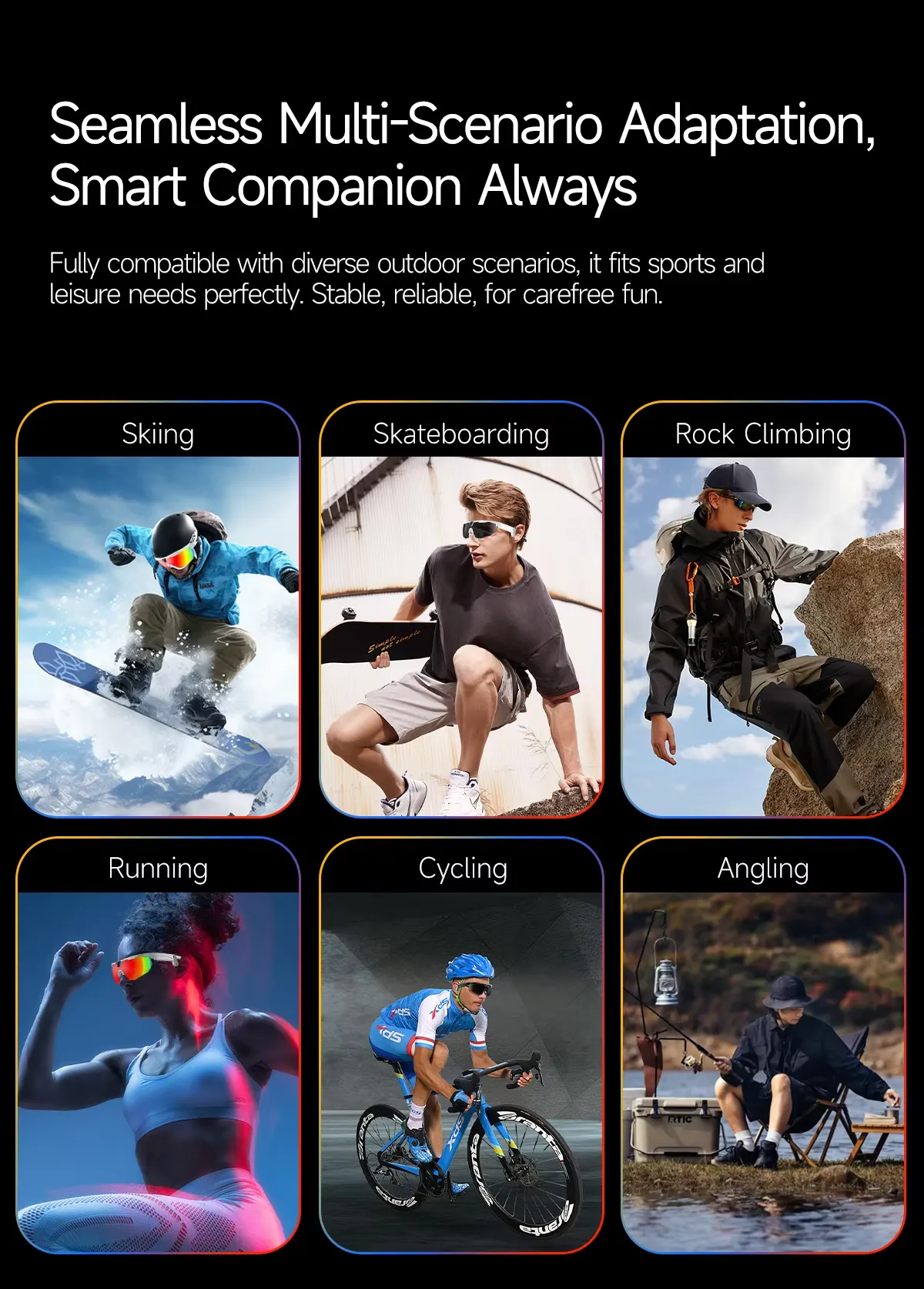 Olevs Smart Glasses SNT STRIDE
