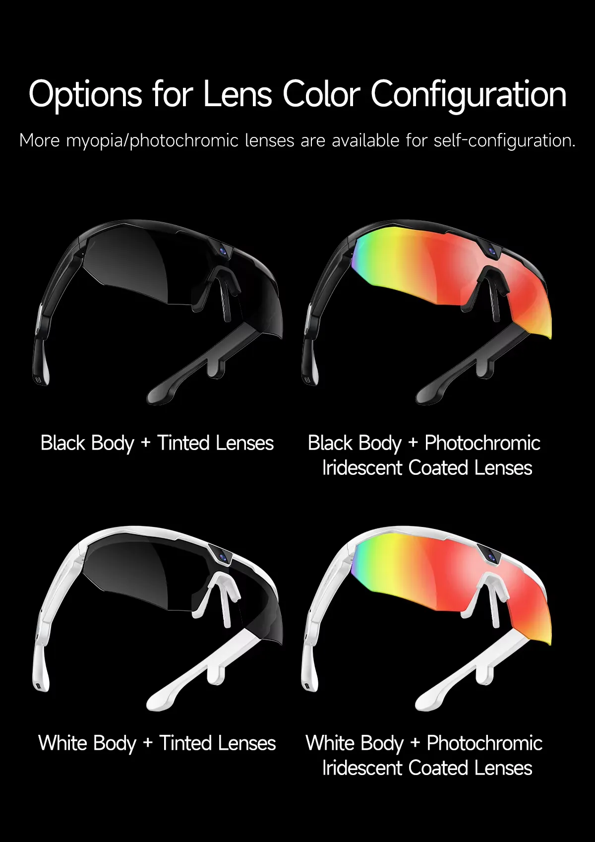 Olevs Smart Glasses SNT STRIDE