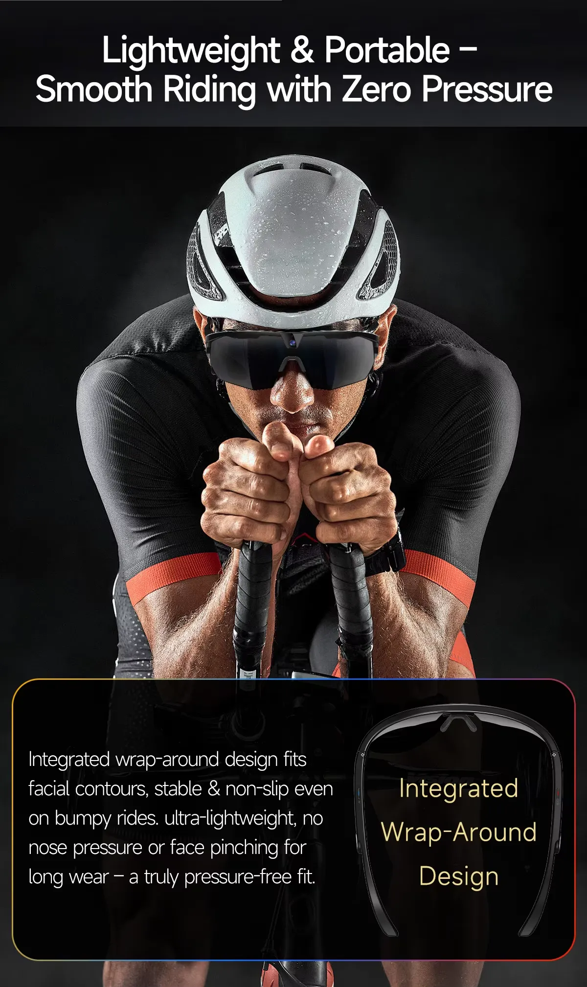 Olevs Smart Glasses SNT STRIDE