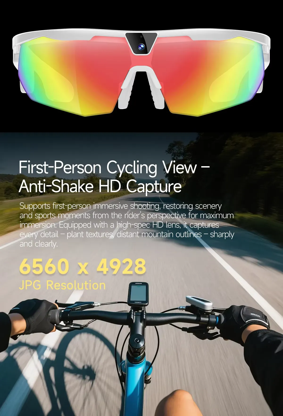 Olevs Smart Glasses SNT STRIDE