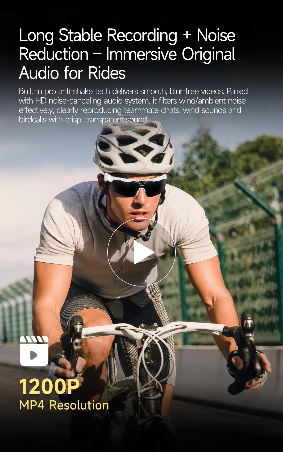 Olevs Smart Glasses SNT STRIDE