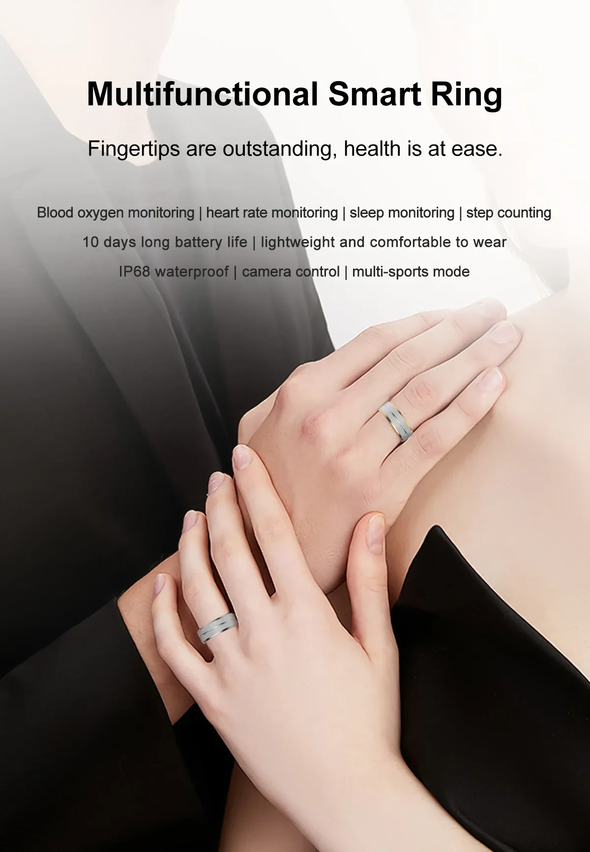 Health Tracker Smart Ring SR01