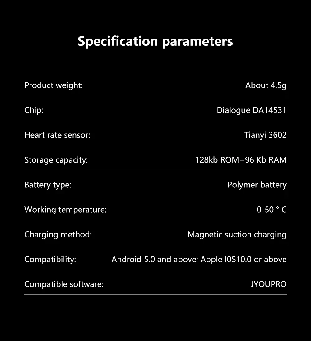 Health Tracker Smart Ring SR03