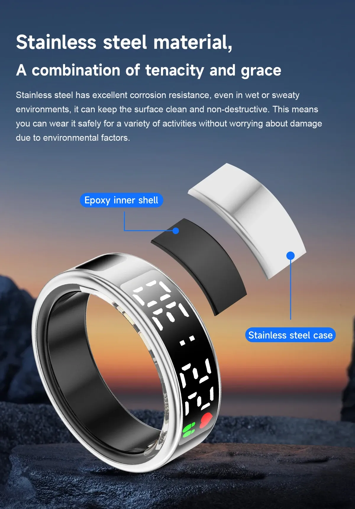 Health Smart Screen Ring SR08