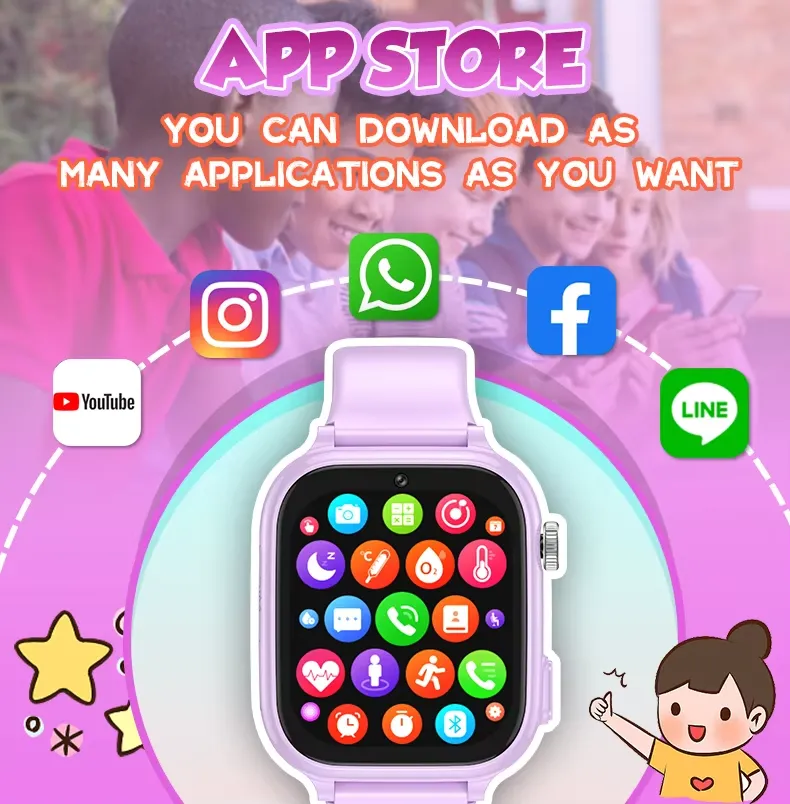 Olevs Kids Smartwatch T53