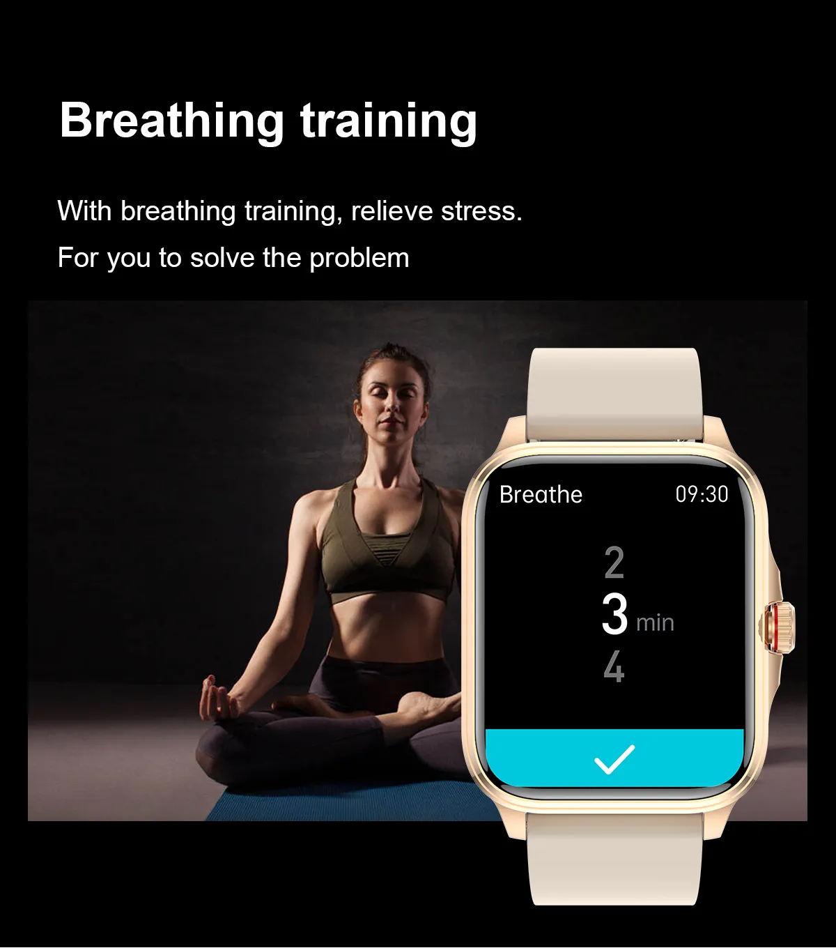 ECG Health Smartwatch T90