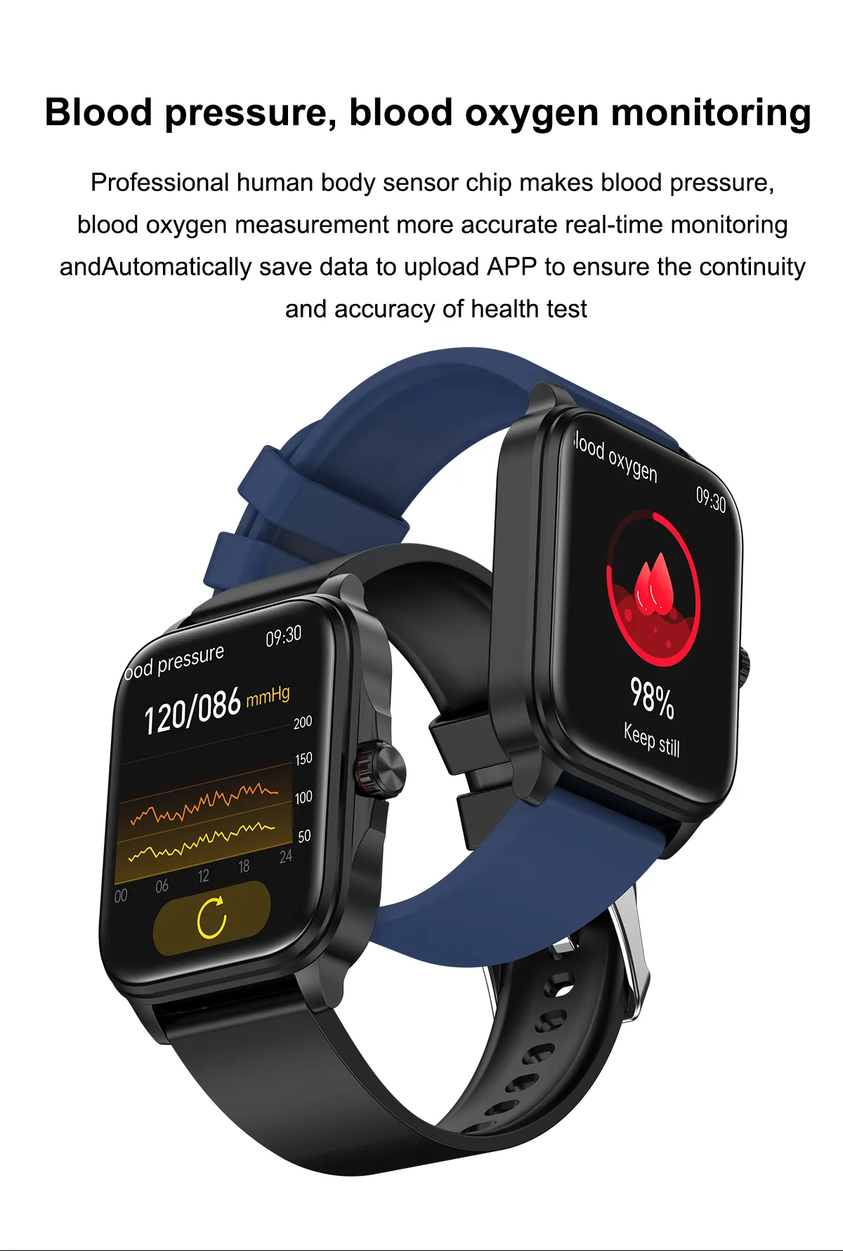 ECG Health Smartwatch T90