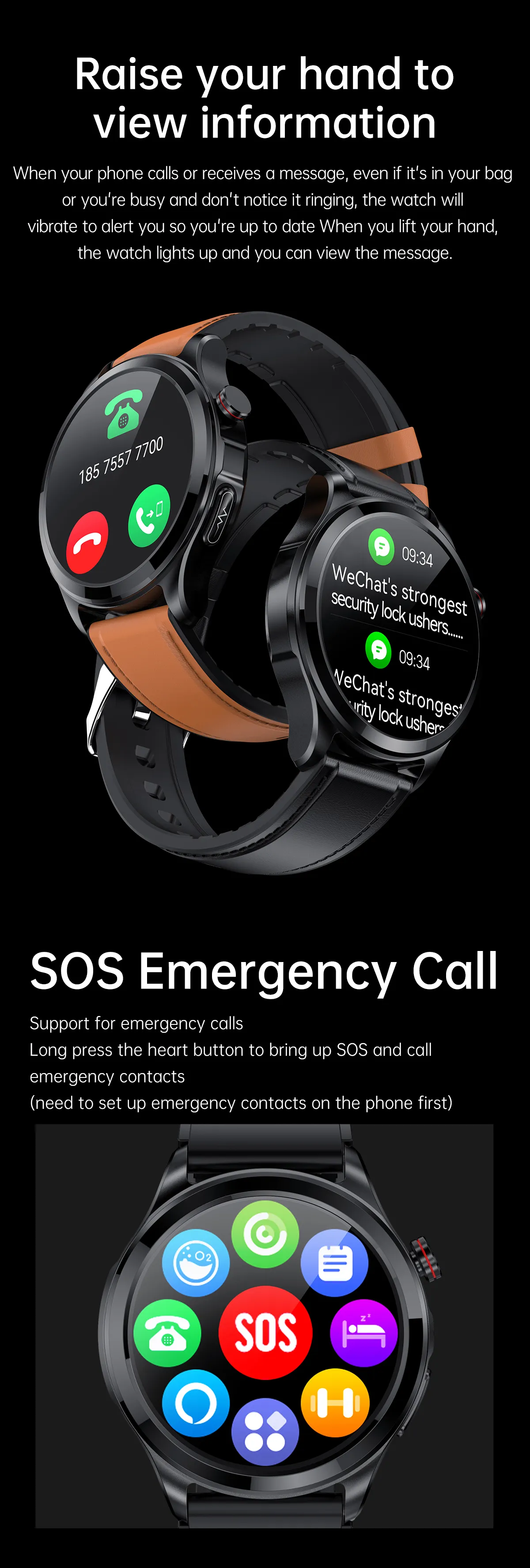 ECG Health Smartwatch TK22