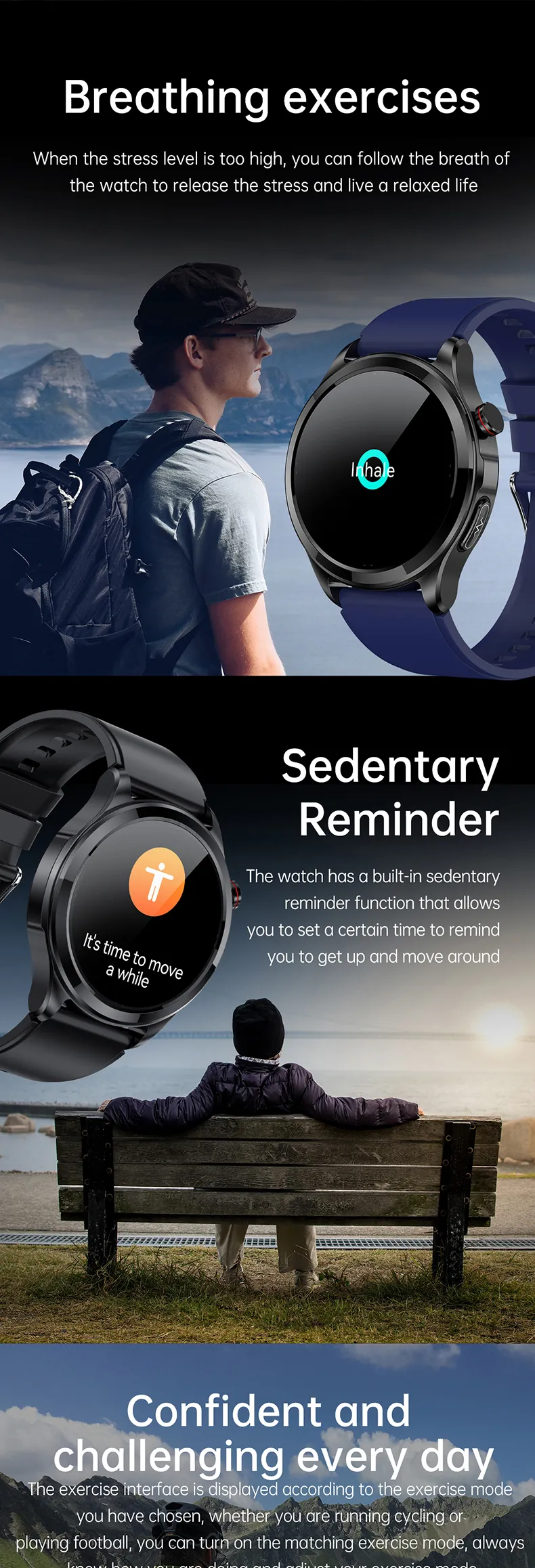 ECG Health Smartwatch TK22