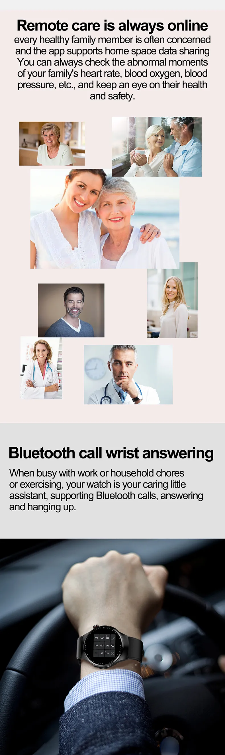 ECG Health Smartwatch TK25