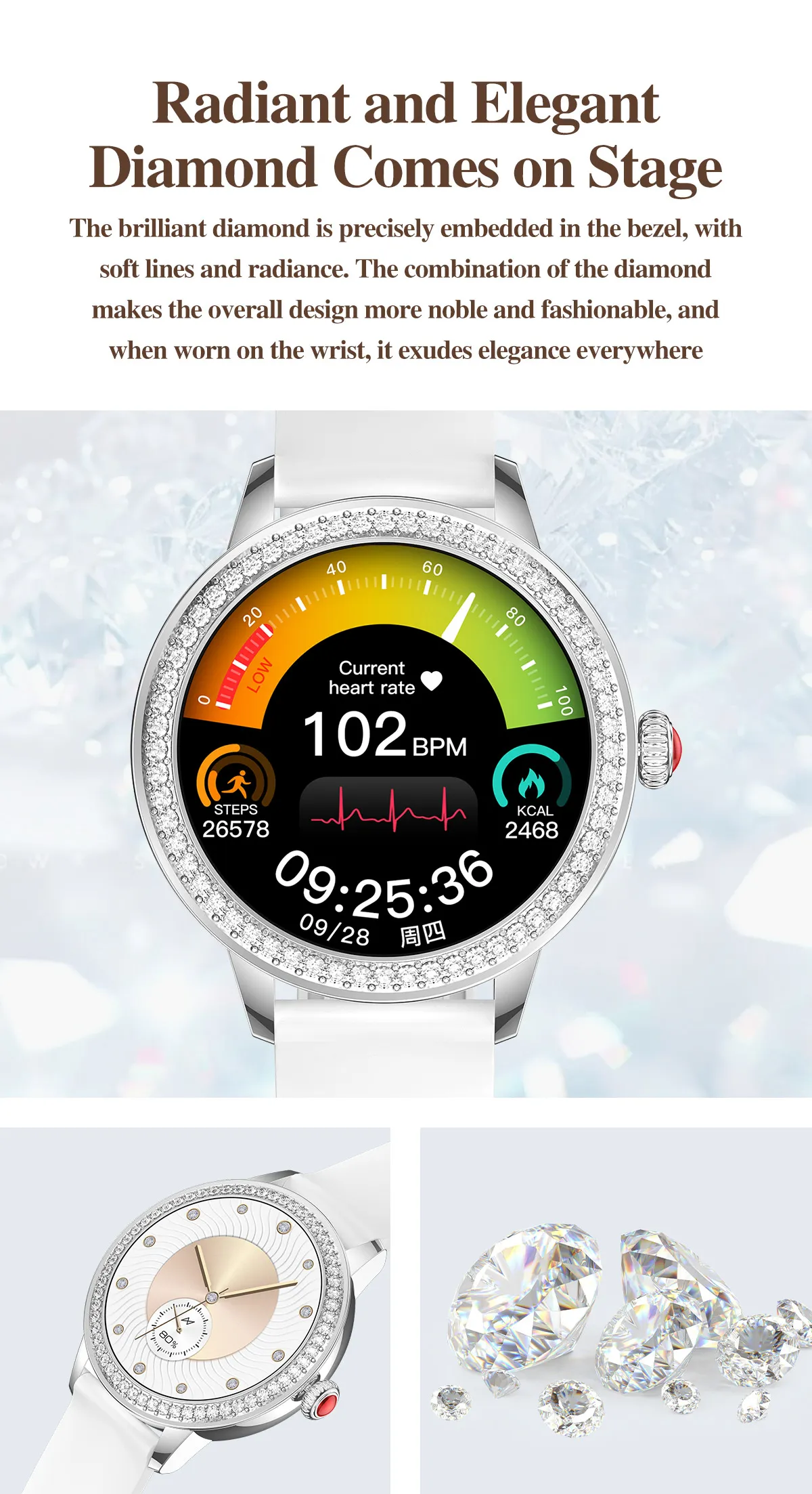 Fashion Lady's Smartwatch TK26
