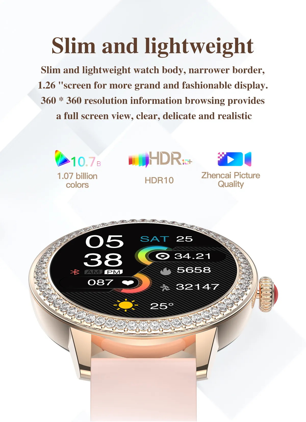Fashion Lady's Smartwatch TK26