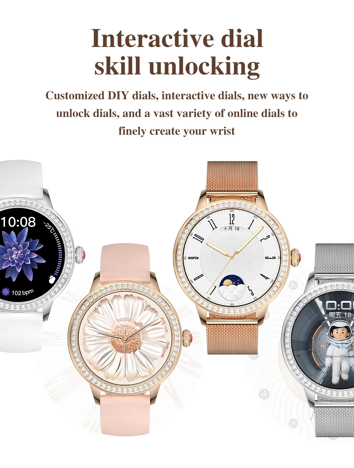 Fashion Lady's Smartwatch TK26