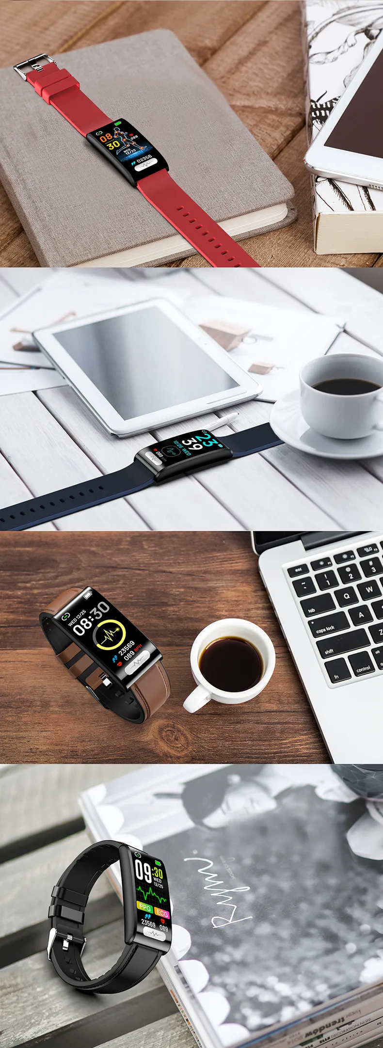 ECG Health Smartwatch TK70