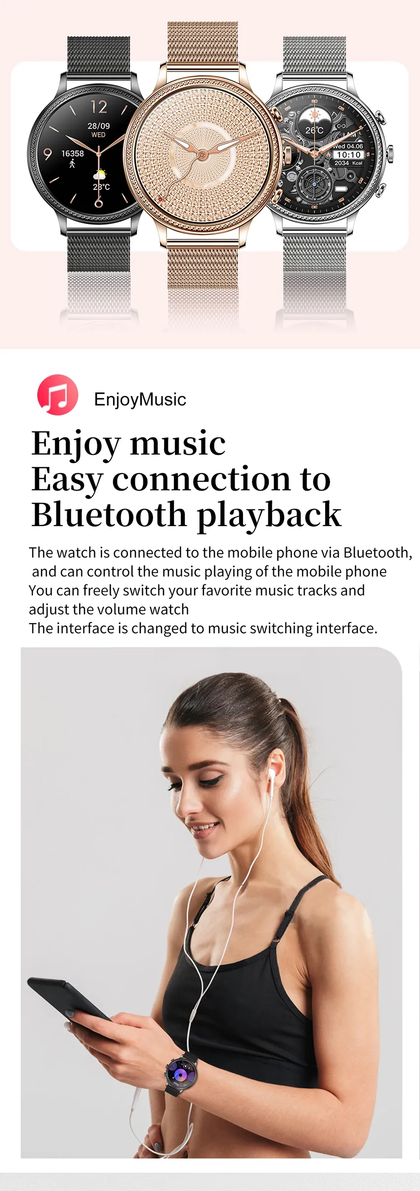Olevs Smartwatch V60