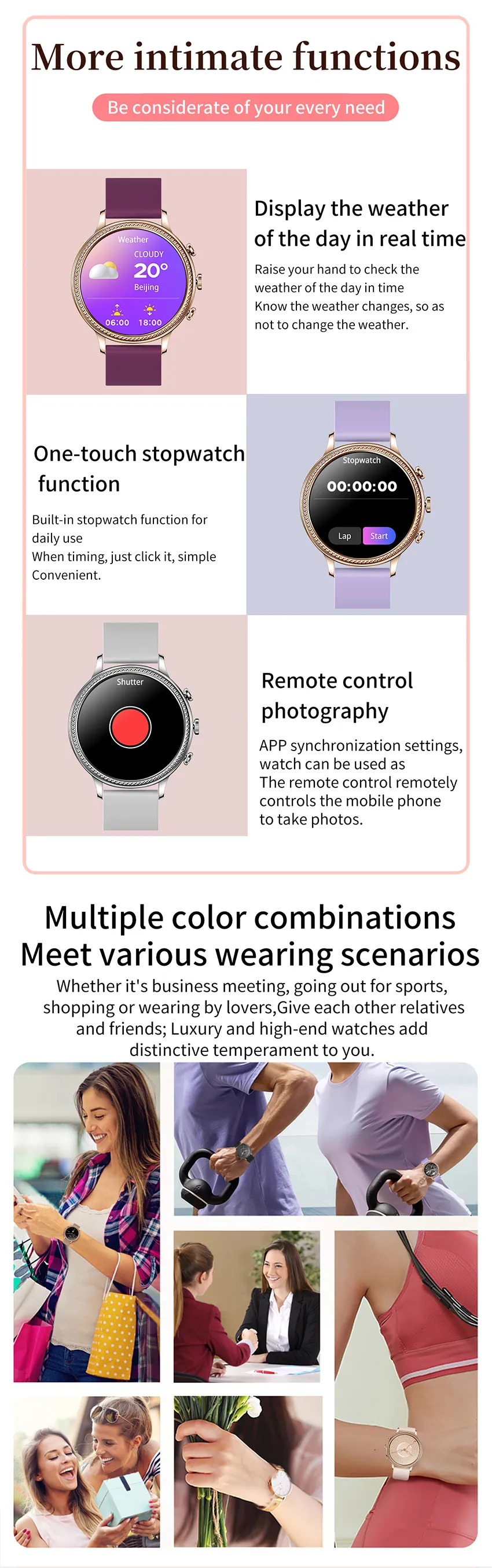 Olevs Smartwatch V60