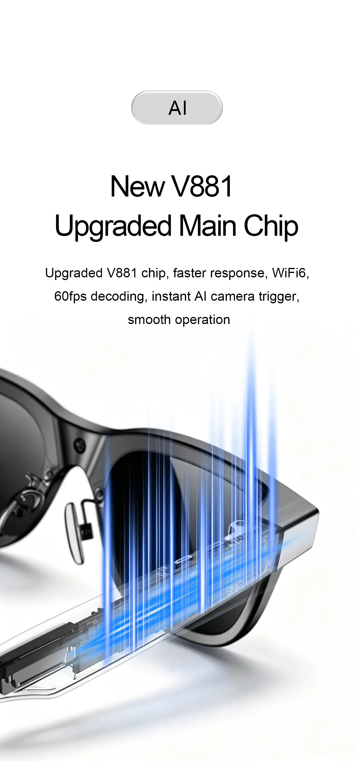 OLEVS Smart Glasses VERVE