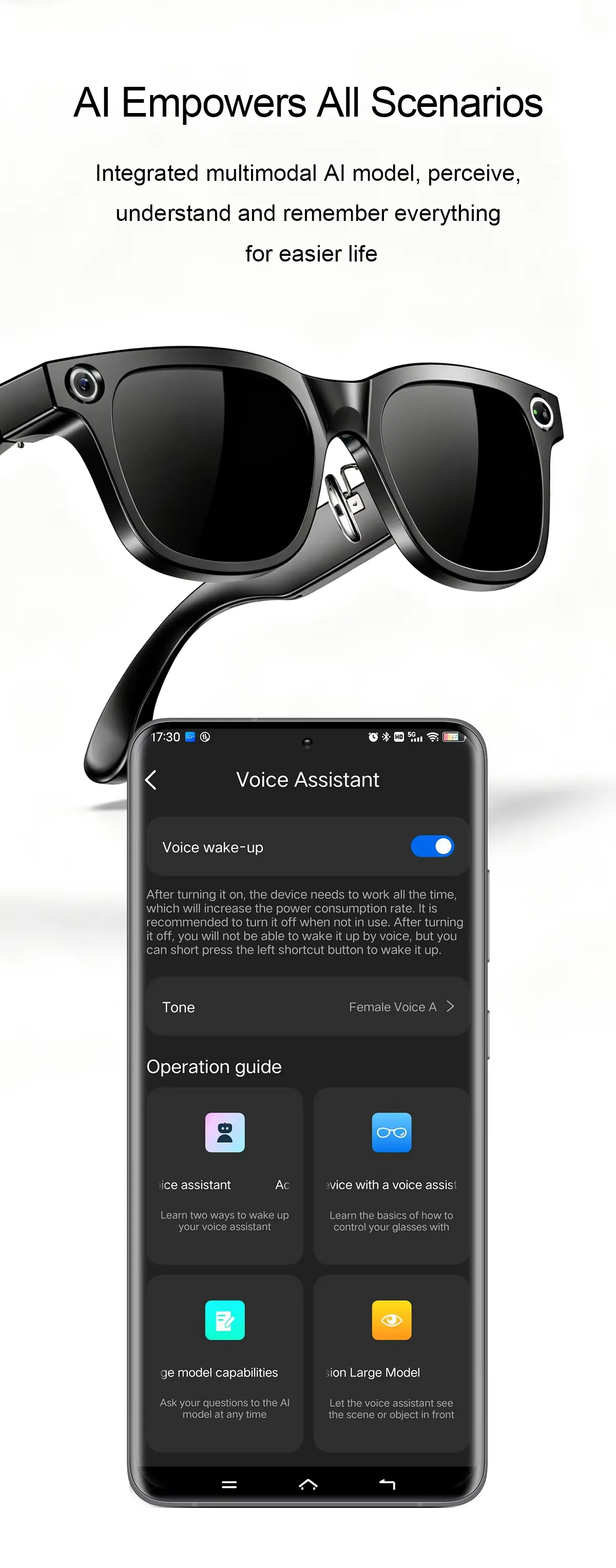 OLEVS Smart Glasses VERVE