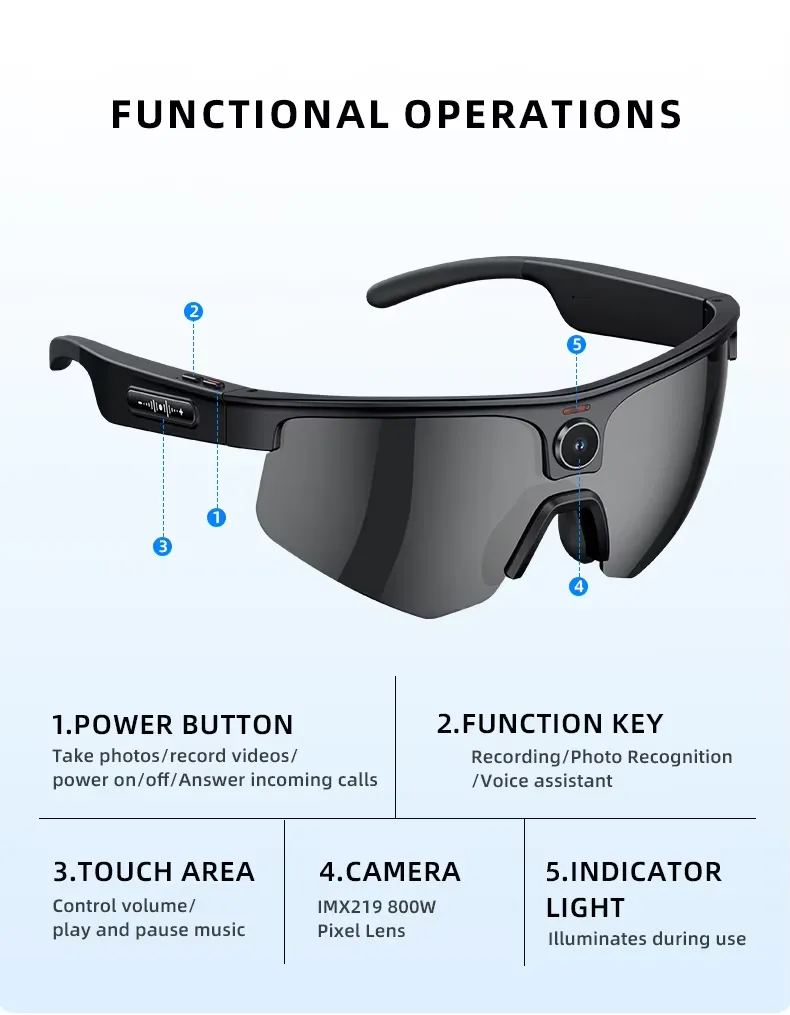 OLEVS Smart Glasses VISTA