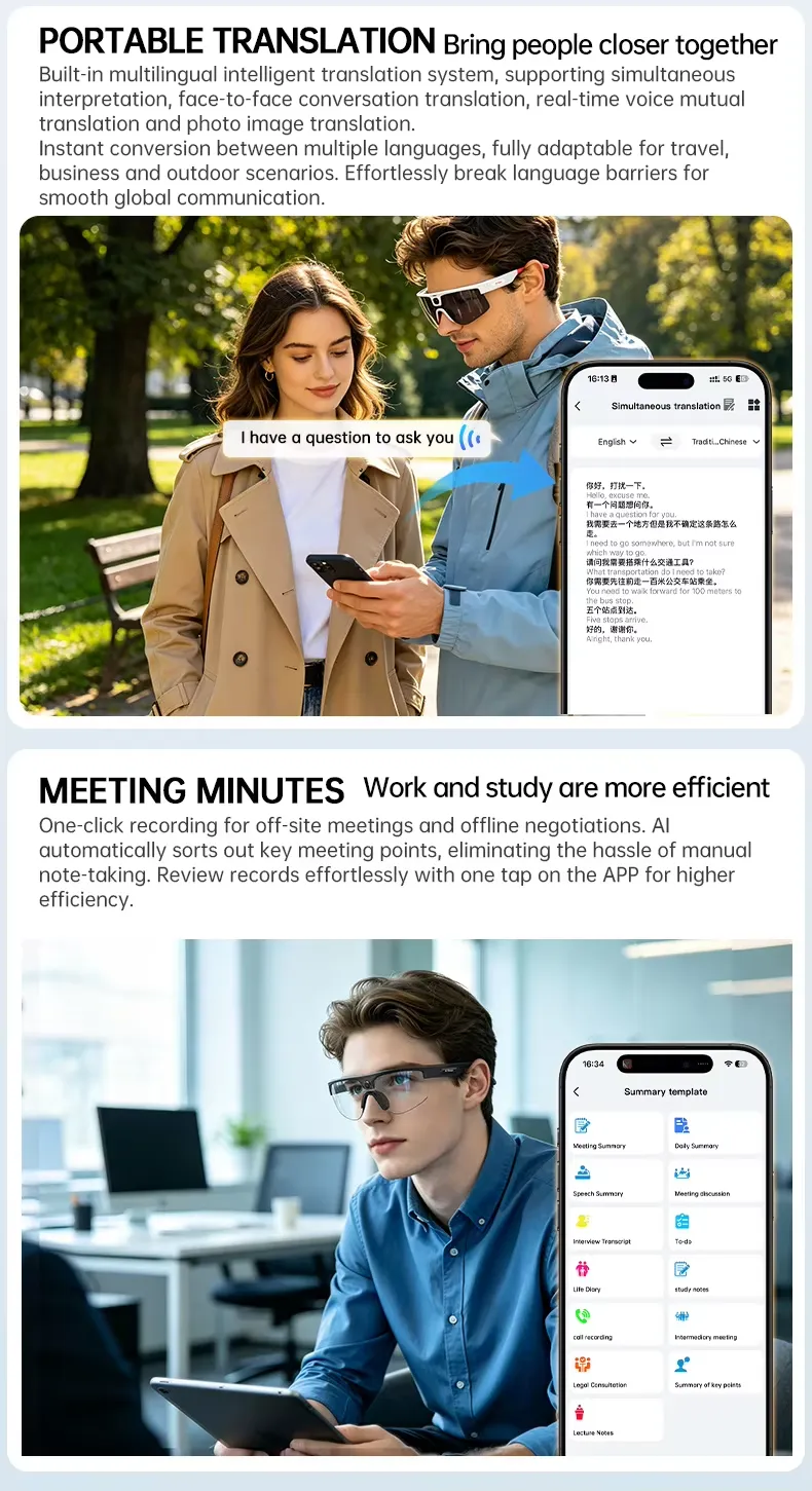 OLEVS Smart Glasses VISTA