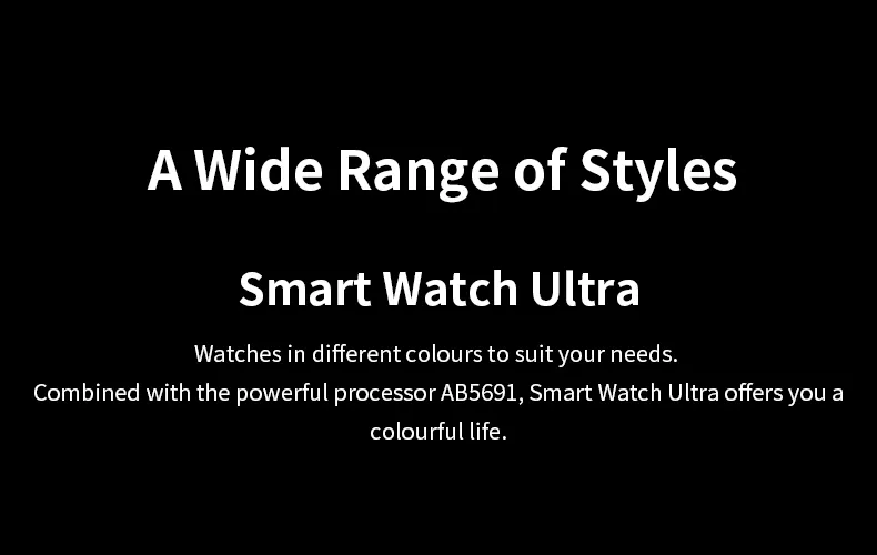 Olevs Smartwatch Ultra W7