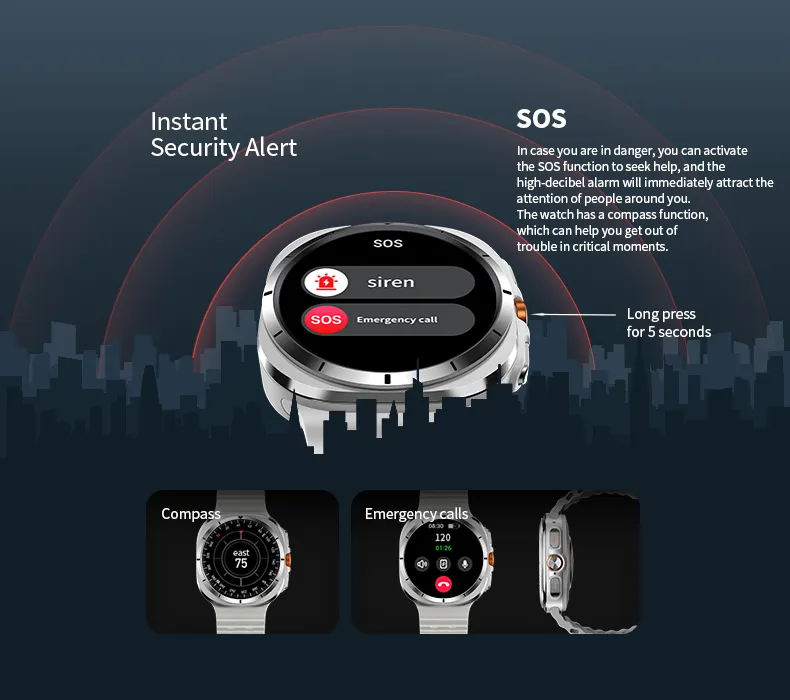Olevs Smartwatch Ultra W7