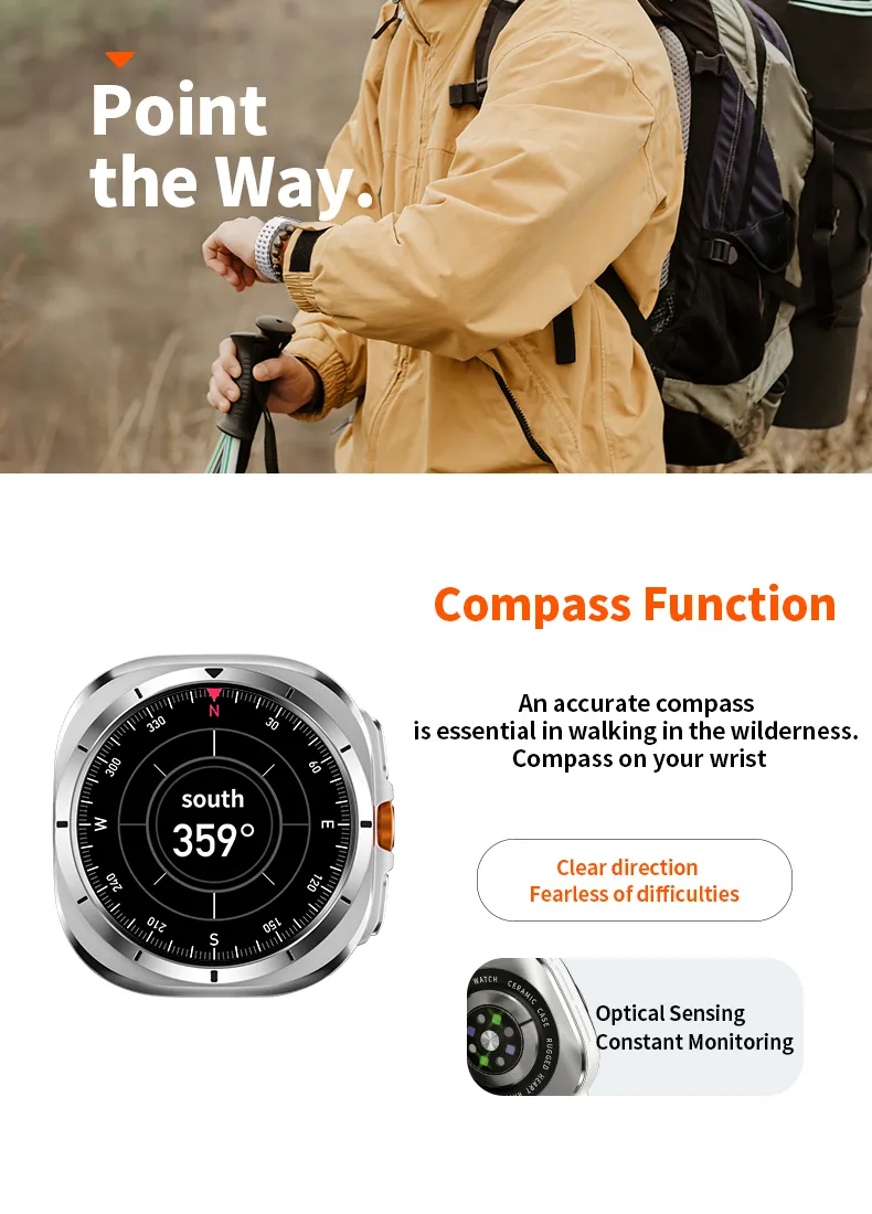 Olevs Smartwatch Ultra W7