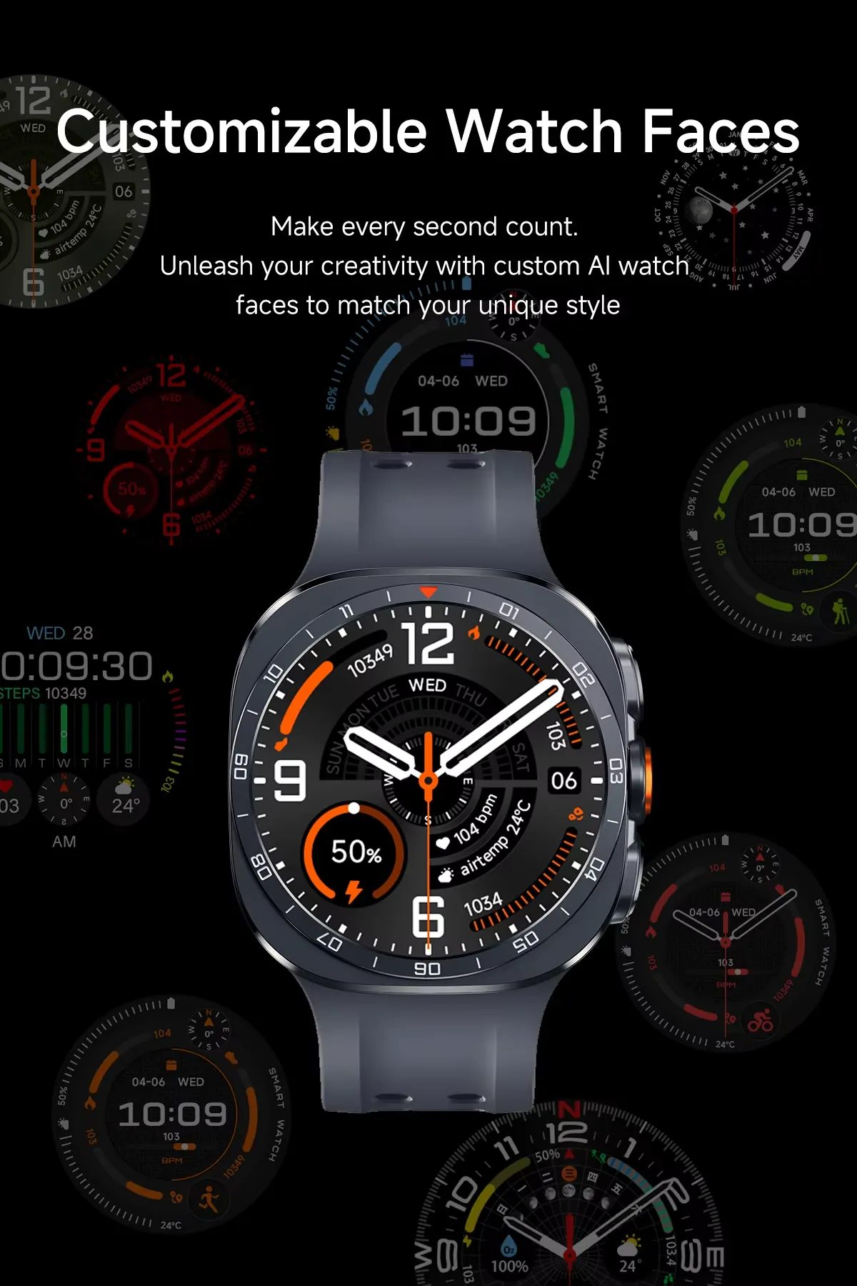 OLEVS Smartwatch W9