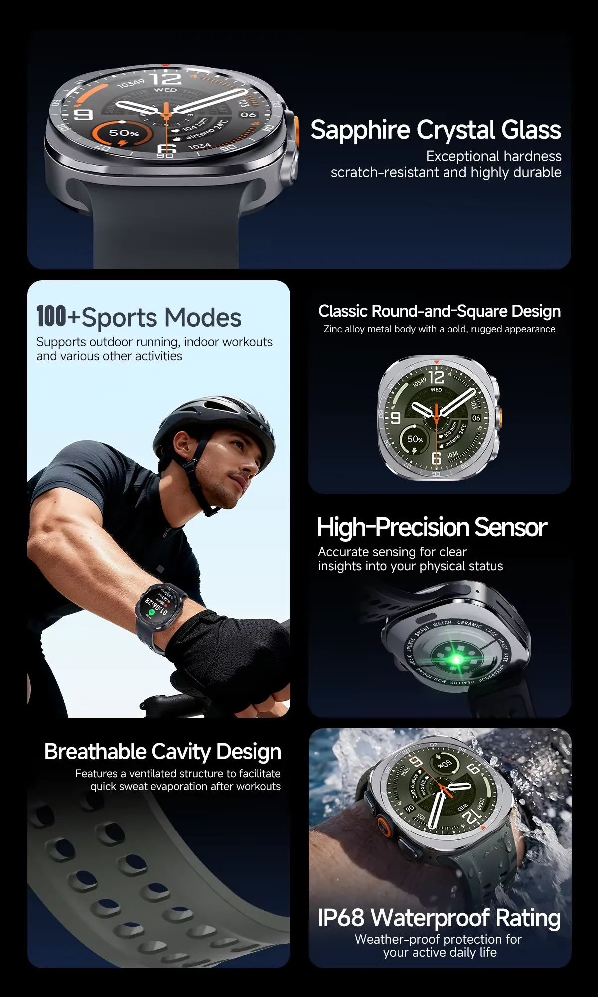 OLEVS Smartwatch W9