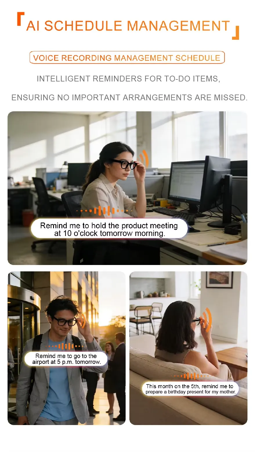 Olevs Smart Glasses WK106