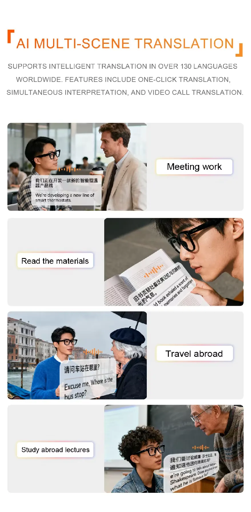 Olevs Smart Glasses WK106