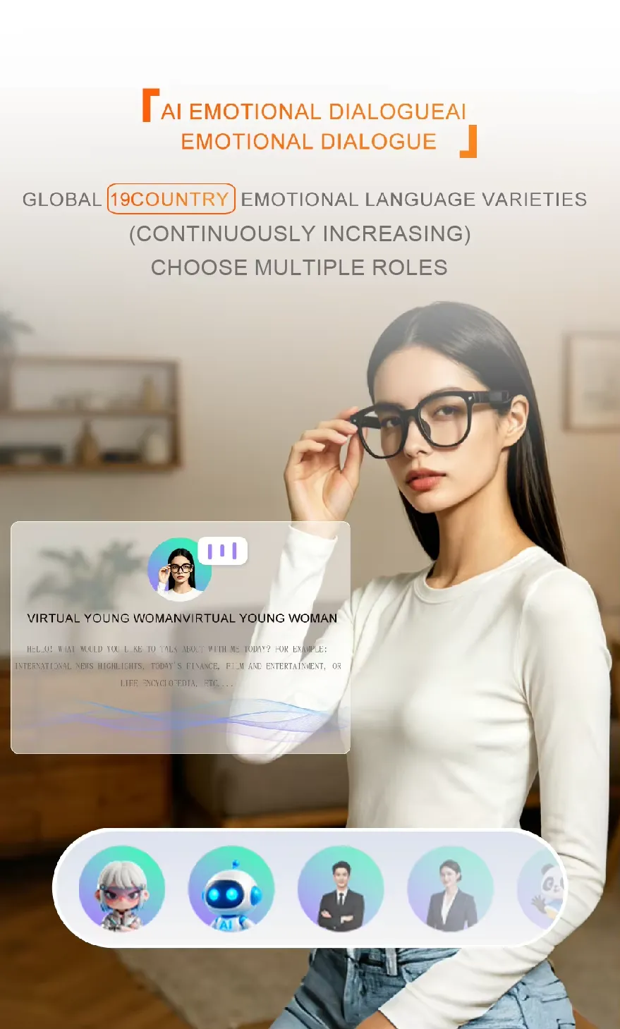 Olevs Smart Glasses WK106