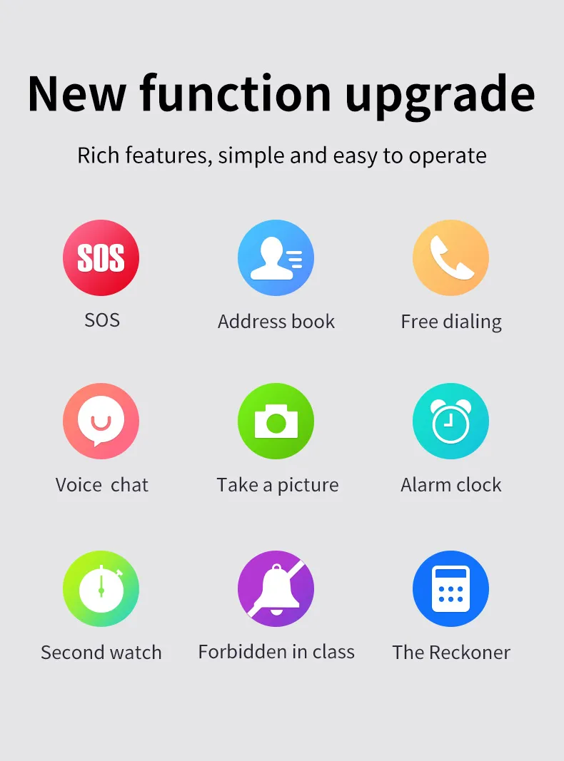 Olevs Kids Smartwatch Y86