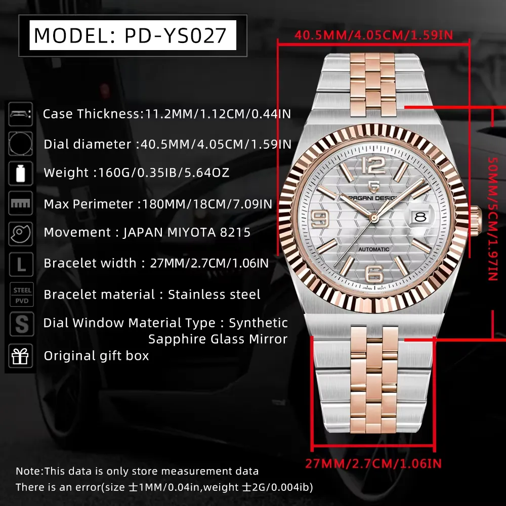 Pagani Design Men’s Watch YS027