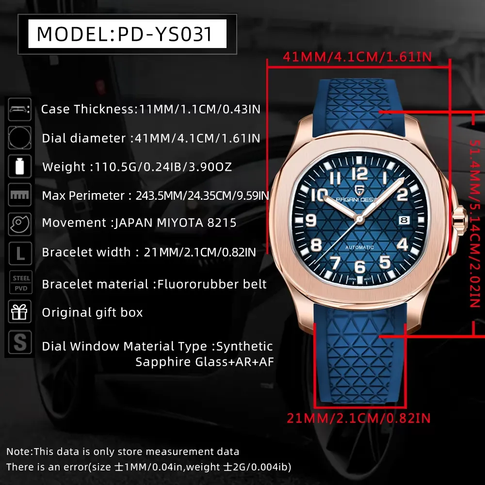 Pagani Design Men’s Watch YS031