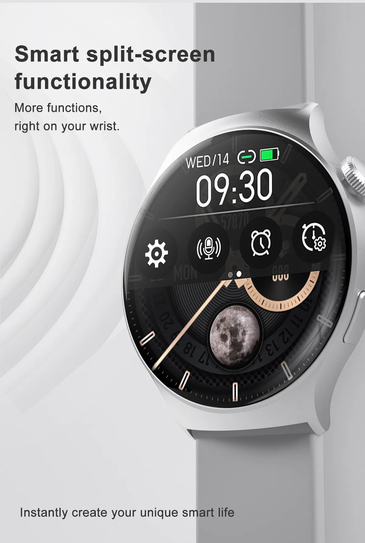 ECG Health Smartwatch DT4MATE