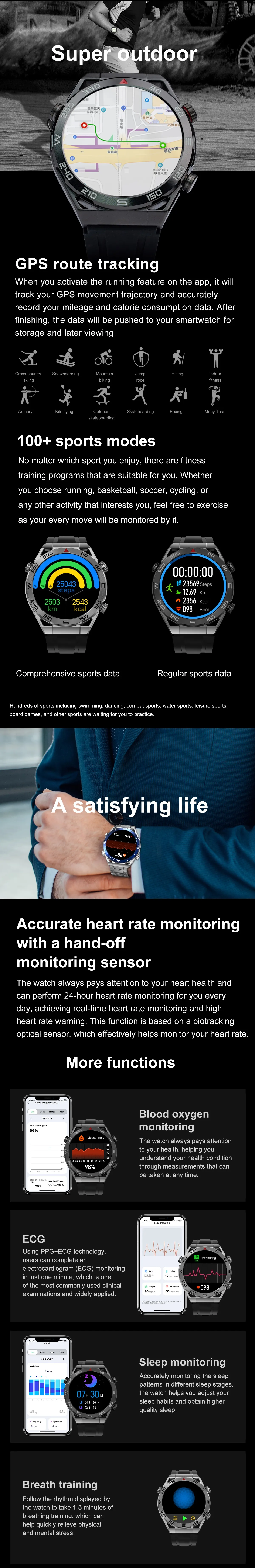 Health Smartwatch DT Ultramate