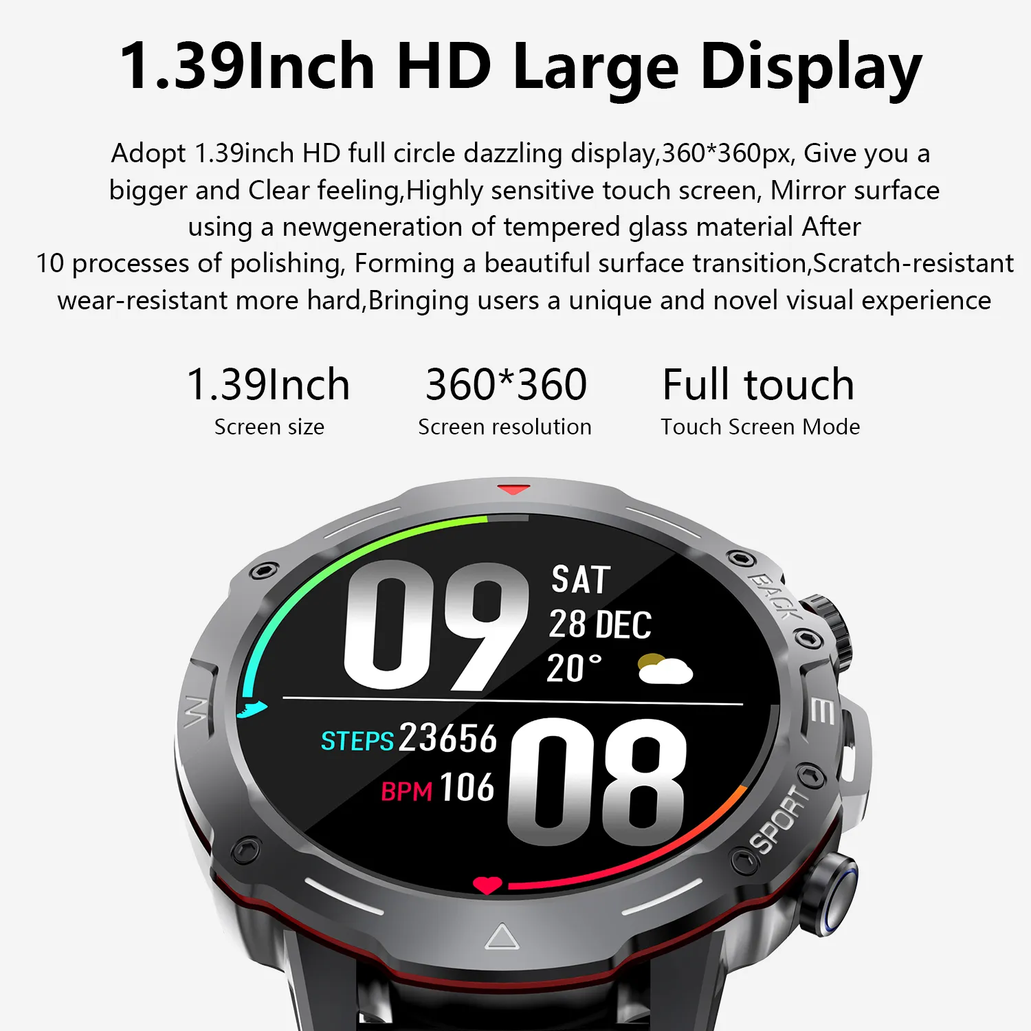 Health Smartwatch G102